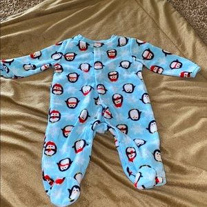 Long sleeve footsie pajama onesie